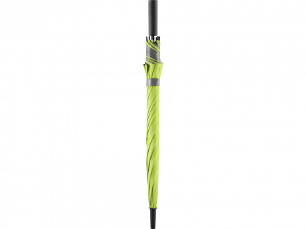 Зонт-трость 1159 Double face полуавтомат, лайм/серый