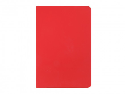Ежедневник с каменной бумагой недатированный А5 Carrara, красный