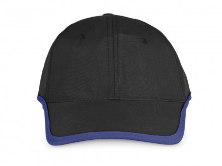 Бейсболка Solo, черный/синий