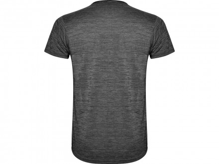 Спортивная футболка Zolder детская, черный/черный меланж