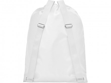 Рюкзак со шнурком и затяжками Lery, белый