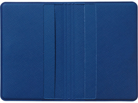 Футляр-книжка на 4-е карты с RFID Favor, синий