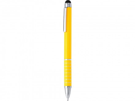 Ручка-стилус металлическая шариковая CANAIMA, желтый