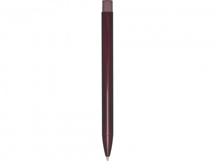 Beatriz шариковая ручка из переработанной латуни - Бургунди, синие чернила