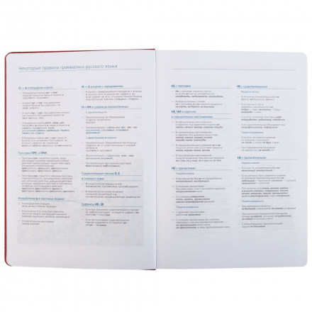 Ежедневник Reggae, недатированный, красный