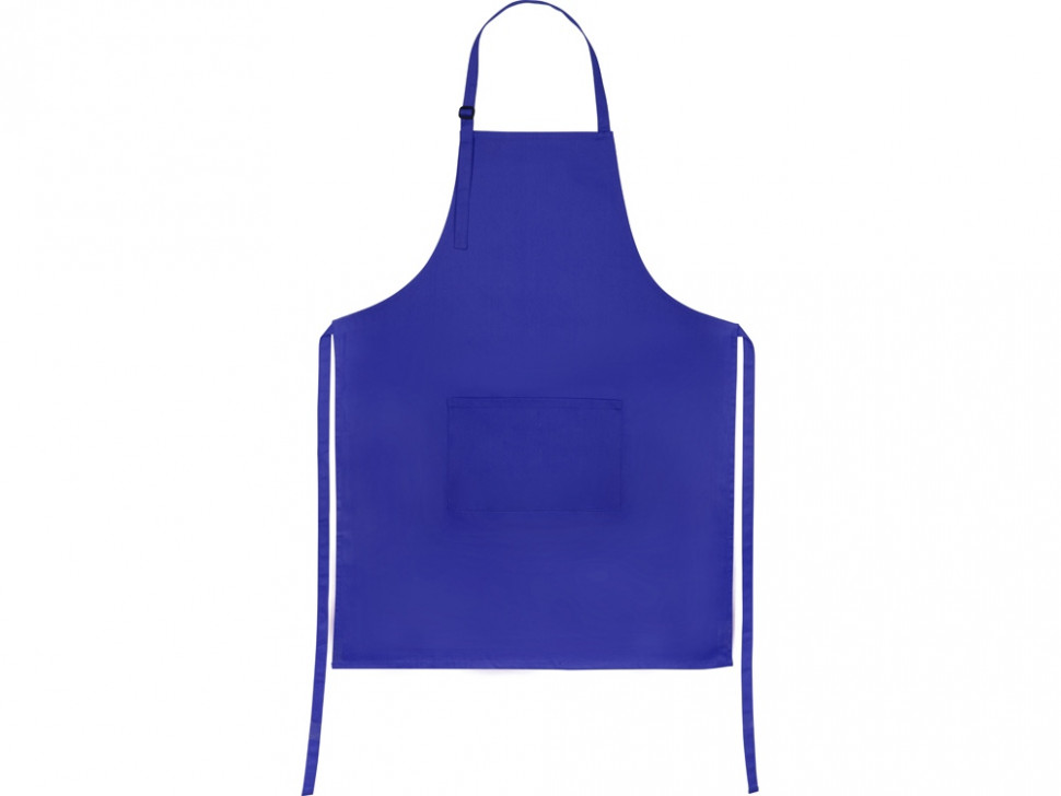 Хлопковый фартук 180gsm, синий