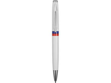 Ручка шариковая Отчизна, белый/триколор