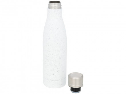 Бутылка Vasa в крапинку с вакуумной изоляцией, белый