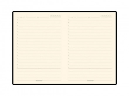 Ежедневник В5 недатированный Leggenda, темно-синий NAVY