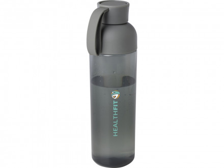 Illuminate бутылка для воды из переработанного PET-пластика, объемом 600 мл - Серый