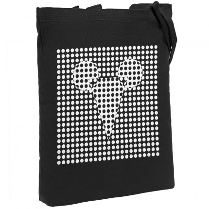 Сумка холщовая Optical Mouse, черная