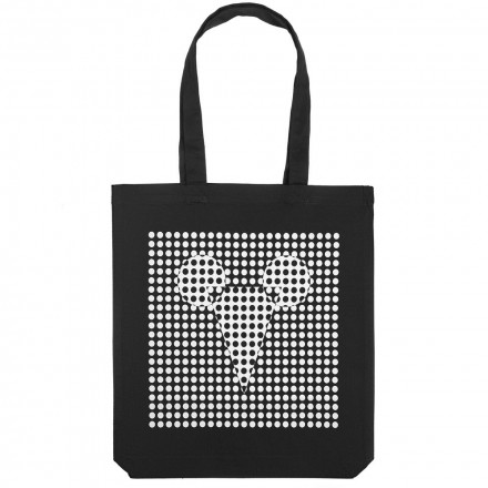 Сумка холщовая Optical Mouse, черная