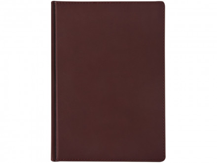 Ежедневник А5 датированный Velvet 2026, бордовый