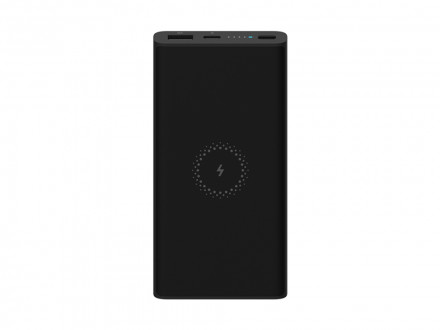 Аккумулятор внешний 10000mAh Mi Wireless Power Bank Essential Black WPB15ZN (VXN4295GL)