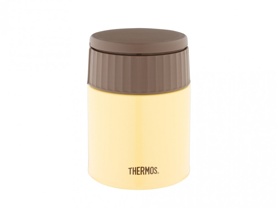Термос из нерж. стали для еды тм THERMOS JBQ-400-BNN 0.4L, желтый