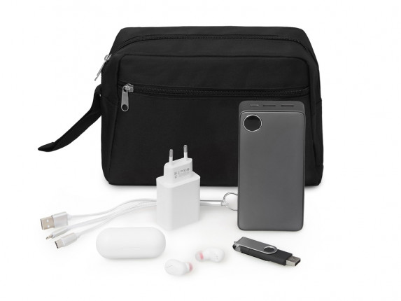 Органайзер для электроники и проводов Carriage, черный