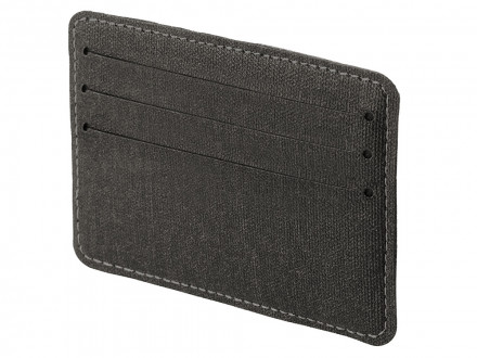 Подарочный набор Consul: обложка для паспорта и картхолдер, серый