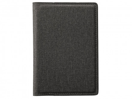 Подарочный набор Consul: обложка для паспорта и картхолдер, серый