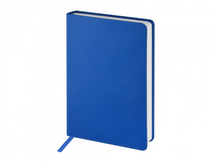 Ежедневник с каменной бумагой недатированный А5 Carrara, синий