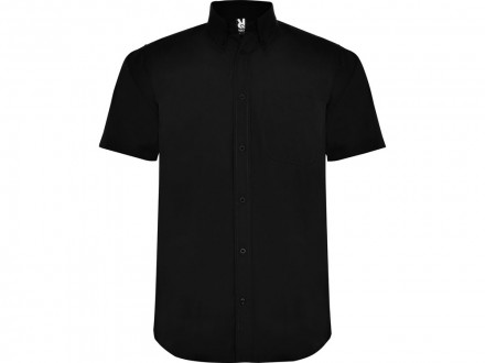 Рубашка Aifos мужская с коротким рукавом,  черный