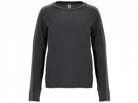 Свитшот Etna, эбеновый/эбеновый меланж