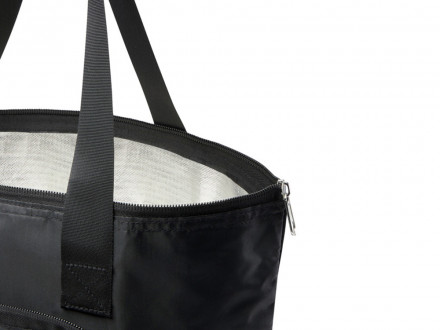 EcoFold Складная сумка-холодильник из RPET 15 л - Сплошной черный