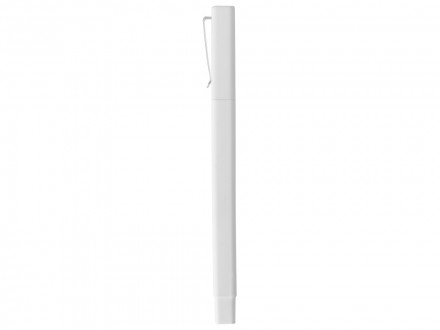 Ручка шариковая пластиковая Quadro Soft, квадратный корпус с покрытием софт-тач, белый