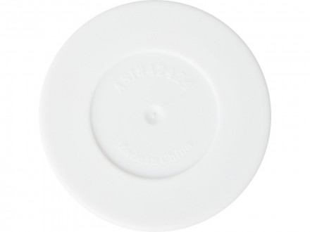 Термостакан Elwood из переработанной нержавеющей стали, 410 мл - Серебристый/Белый