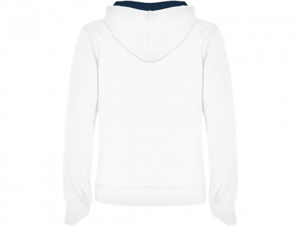 Толстовка с капюшоном Urban женская, белый/нэйви