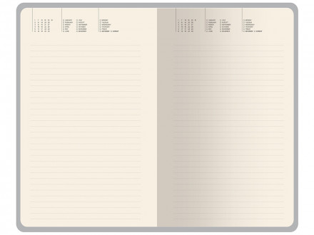 Ежедневник недатированный А5 Verde с нашивкой, зеленый