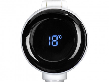 Вакуумная термокружка Waterline с медной изоляцией Bravo, 400 мл, тубус, белый (Р)