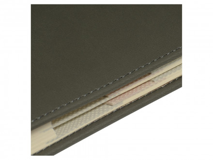 Ежедневник недатированный А5 Velvet Index (серый)