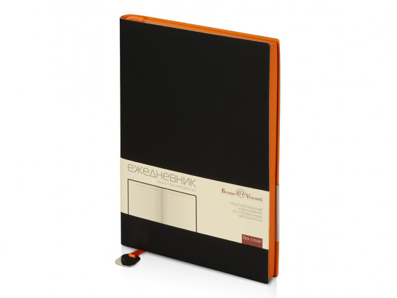 Ежедневник А5 недатированный Mercury, черный