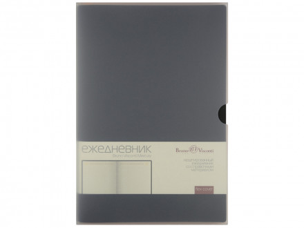 Ежедневник А5 недатированный Mercury, черный