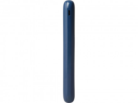 Набор из внешнего акуумулятора и универсального кабеля с подсветкой лого Reserve LED, 10000mAh, темно-синий