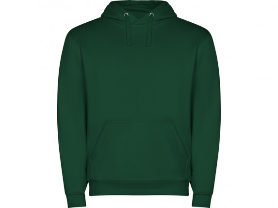Толстовка с капюшоном Capucha мужская, бутылочный зеленый