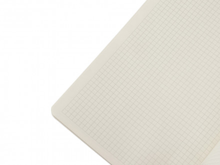 Блокнот в гибкой обложке A5 Виспи 2.0 в клетку, темно-синий