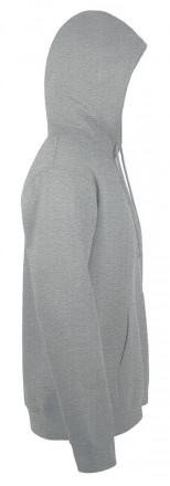 Толстовка с капюшоном Snake 280, серый меланж