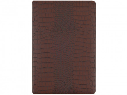 Ежедневник недатированный А5 Amazonia, коричневый с золотым обрезом