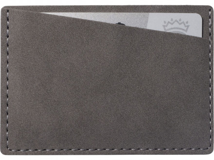 Футляр на 3 пластиковые карты Alicante, темно-серый