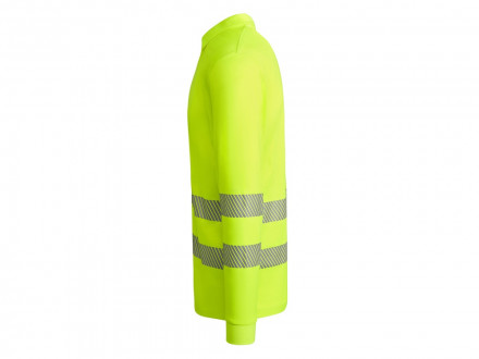 Рубашка поло с длинным рукавом Atrio мужская, неоновый желтый