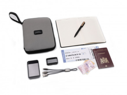 Тревел-органайзер, серый (Р)