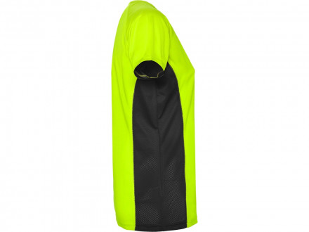 Футболка Shanghai женская, неоновый зеленый/черный