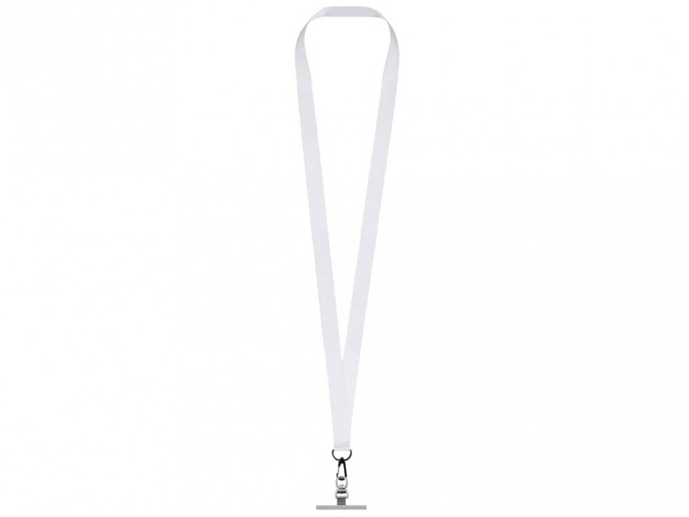 Ланъярд 2 см под сублимацию с трендовым карабином и металлическим держателем для телефона, черный