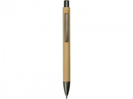 Ручка бамбуковая шариковая Tender Bamboo, темно-серый