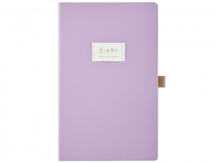 Ежедневник недатированный А5 Zefir с нашивкой, сиреневый