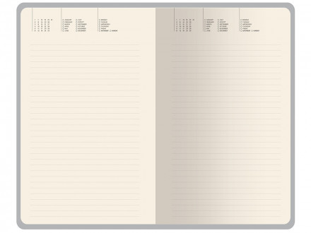 Ежедневник недатированный А5 Zefir с нашивкой, сиреневый
