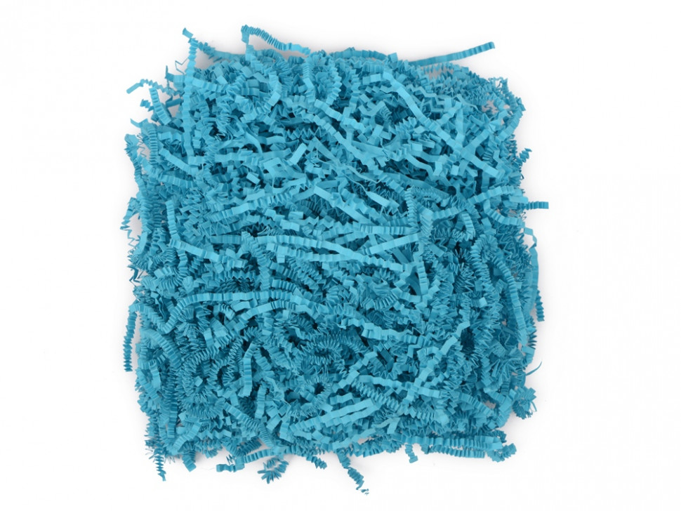 Бумажный наполнитель, 50 г., светло-синий