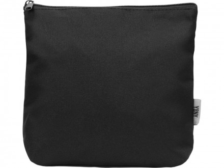 Косметичка из полиэстера 300D с подкладкой Amalia, черный