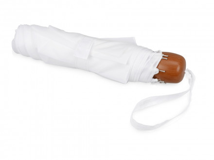 Зонт складной Oliviero, механический 21,5, белый